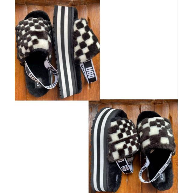 UGG - 激レア・希少サイズ✨新品✨26✨UGG✨Disco Checks Slideの通販