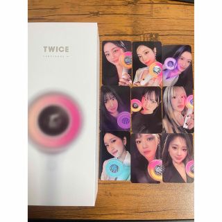 TWICEトゥワイス ペンライト CANDY BONG∞ トレカ9枚付の通販 by