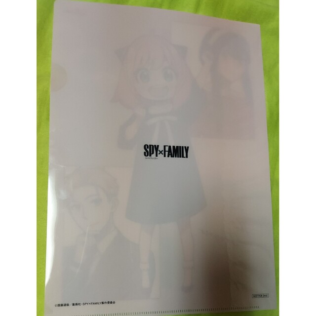 集英社(シュウエイシャ)のSPYFAMILY☆クリアーファイル エンタメ/ホビーのアニメグッズ(クリアファイル)の商品写真