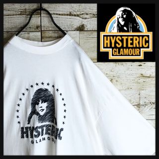 ヒステリックグラマー(HYSTERIC GLAMOUR)のhystericglamour ヒステリックグラマー tシャツ ロング丈 刺繍(Tシャツ/カットソー(半袖/袖なし))