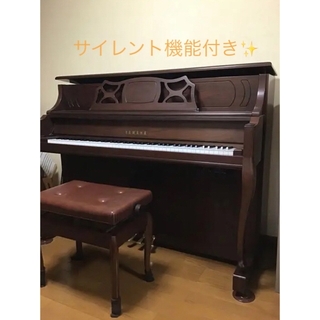 ヤマハ(ヤマハ)の中古ピアノYAMAHAサイレント機能猫足アップライト状態良好(ピアノ)