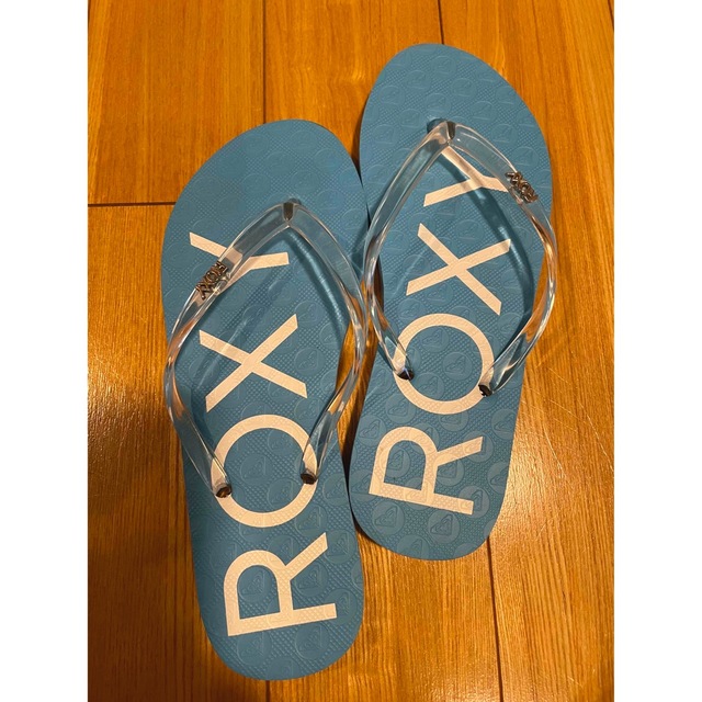 Roxy(ロキシー)のビーチサンダル　ROXY   （専用です） キッズ/ベビー/マタニティのキッズ靴/シューズ(15cm~)(サンダル)の商品写真