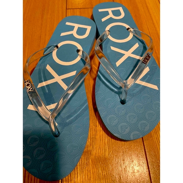 Roxy(ロキシー)のビーチサンダル　ROXY   （専用です） キッズ/ベビー/マタニティのキッズ靴/シューズ(15cm~)(サンダル)の商品写真