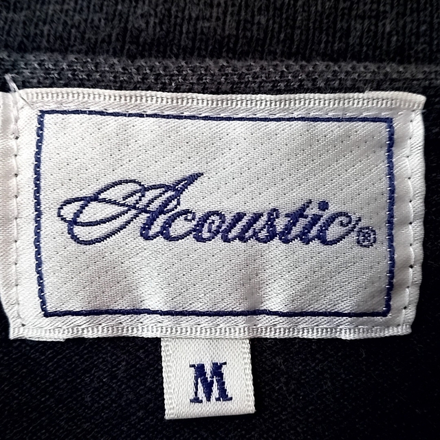 Twins Acoustic(ツインズアコースティック)のアコースティック　Acoustic    ポロシャツ　Mサイズ メンズのトップス(ポロシャツ)の商品写真