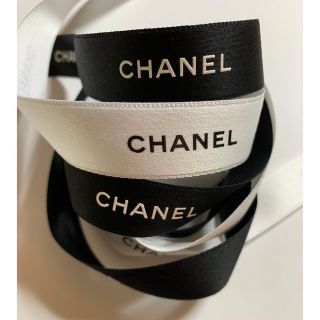 シャネル(CHANEL)の希少！2cm幅 CHANEL ラッピング リボン 2m(ラッピング/包装)