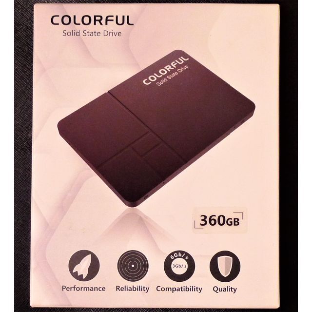 新品未開封2.5インチSSD360GB