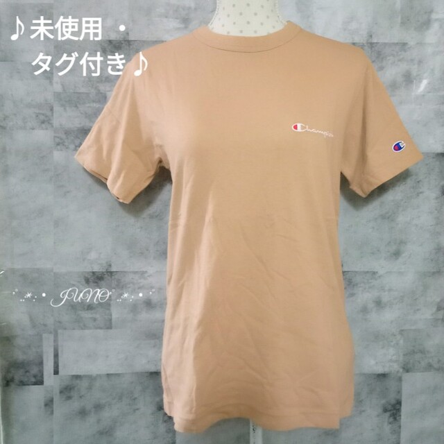 Champion(チャンピオン)のUSAコットンTシャツ♡Champion チャンピオン 未使用 タグ付き レディースのトップス(Tシャツ(半袖/袖なし))の商品写真