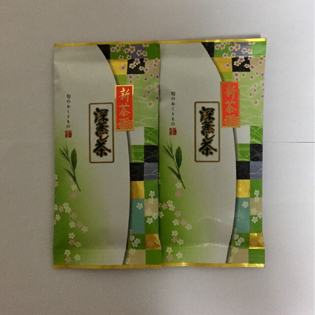 深蒸し茶  緑茶  煎茶  令和5年産  新茶  静岡県産  100g  2袋 食品/飲料/酒の飲料(茶)の商品写真