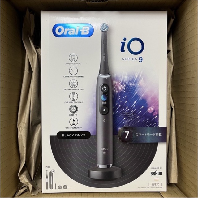 BRAUN(ブラウン)の【新品・未開封】ブラウン　Oral-B io9 スマホ/家電/カメラの美容/健康(電動歯ブラシ)の商品写真