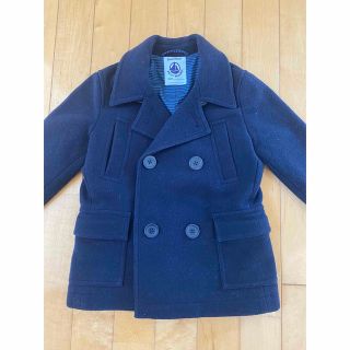 プチバトー(PETIT BATEAU)のPETIT BATEAU プチバトー Pコート 94cm 3ans(ジャケット/上着)