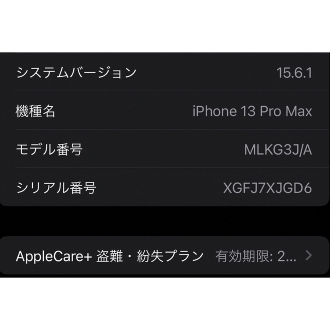 Apple(アップル)のiPhone13 Pro Max 1TB【値下げ中❣️】 スマホ/家電/カメラのスマートフォン/携帯電話(スマートフォン本体)の商品写真