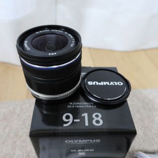 オリンパス(OLYMPUS)の【2022年12月新品購入】オリンパス 9-18mm F4.0-5.6(レンズ(ズーム))