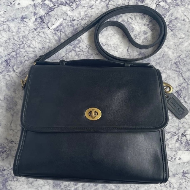 極美品 オールドコーチ COACH ショルダーバッグ 2way コートバッグ