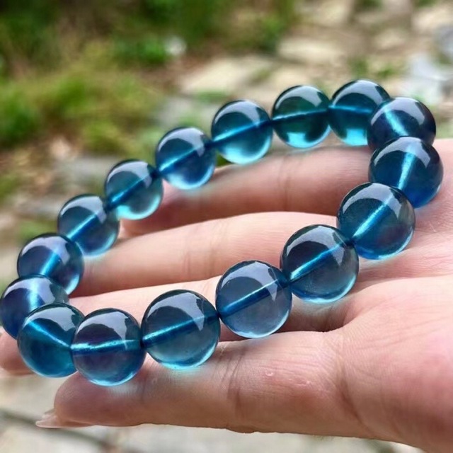 天然】アクアマリン ブレスレット13.5mm | www.innoveering.net