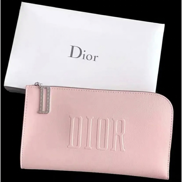 Christian Dior(クリスチャンディオール)のディオール　メイクポーチ　ピンク レディースのファッション小物(ポーチ)の商品写真