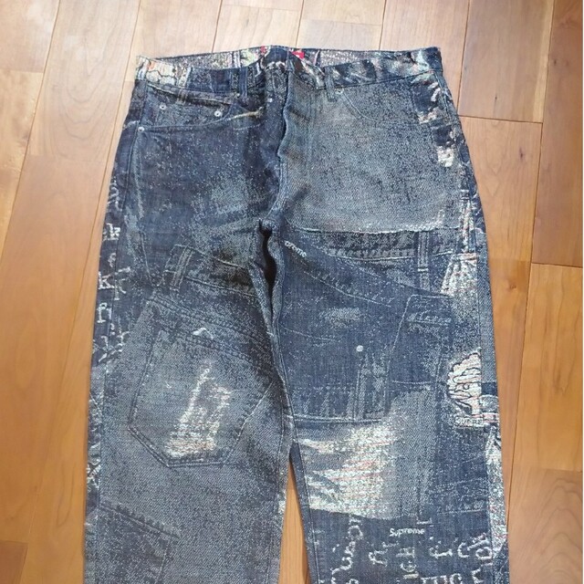 Supreme - Archive Denim Jacquard Regular Jean 34の通販 by N's shop ...