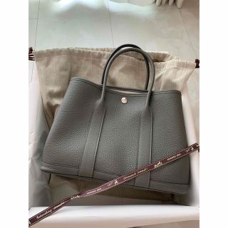 エルメス HERMES ハンドバッグ
 ガーデンパーティTPM グレー