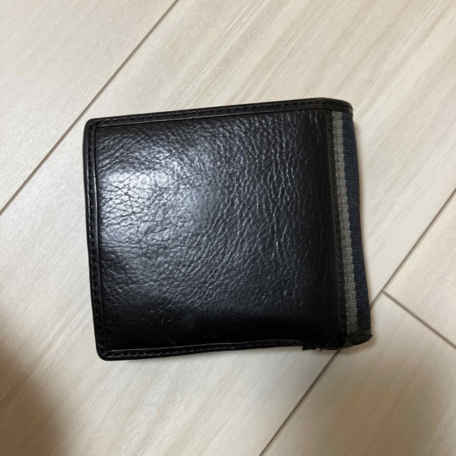 COACH(コーチ)の【中古】COACH メンズ 二つ折り財布　ブラック メンズのファッション小物(折り財布)の商品写真