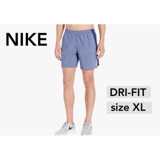 ナイキ(NIKE)のNIKE チャレンジャー　ドライフィット　ハーフパンツ　パンツレス　インナー付き(ショートパンツ)