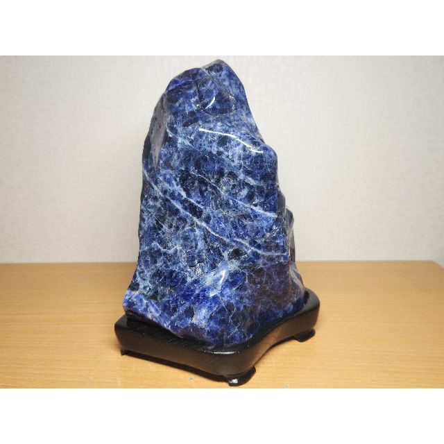 ソーダライト 290g ラピスラズリ 原石 鑑賞石 自然石 誕生石 宝石 鉱物