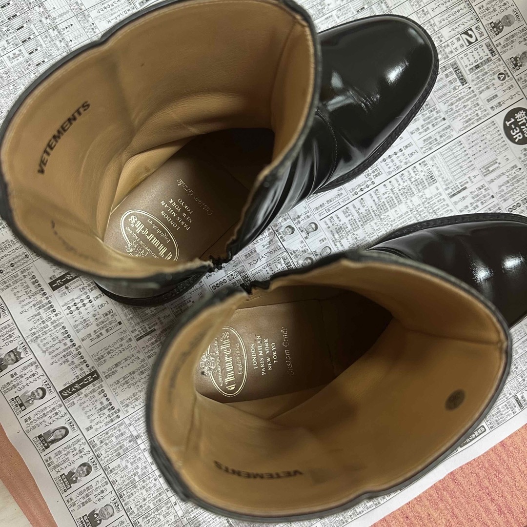 CHURCH’S VETEMENTS コラボブーツ メンズの靴/シューズ(ブーツ)の商品写真