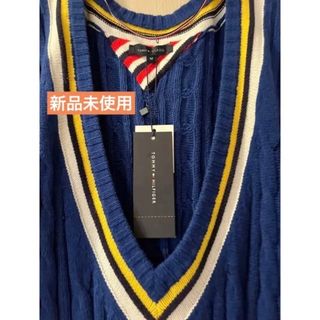 TOMMY HILFIGER - 未使用 トミーヒルフィガー 半袖ニットワンピの通販 ...