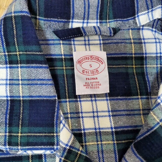 Brooks Brothers(ブルックスブラザース)のBrooks Brothers　コットンブロード　タータンチェック　パジャマ メンズのアンダーウェア(その他)の商品写真