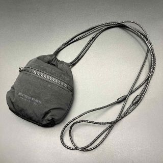 スノーブルー 即決 BOTTEGA VENETA ボッテガヴェネタ ネックポーチ