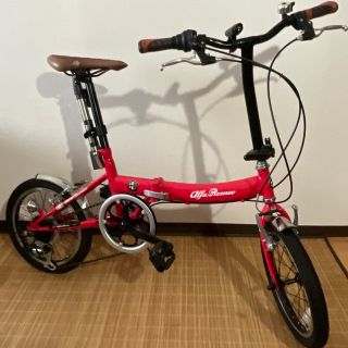 アルファロメオ(Alfa Romeo)の■折りたたみ自転車■アルファロメオ■16インチ6段変速(自転車本体)