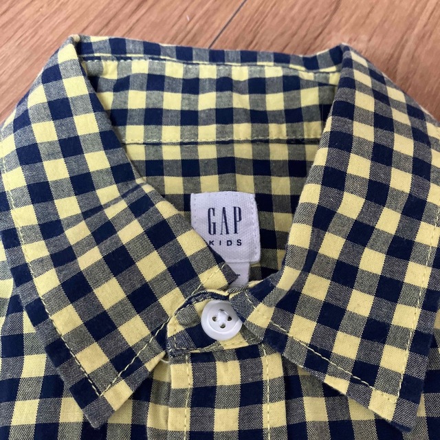 Gap kids 130 チェックシャツ - ジャケット