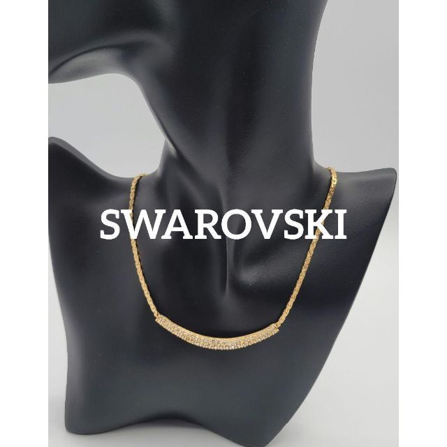 オシャレ 《一点物》SWAROVSKI ネックレス ブルー クリスタル ストーン