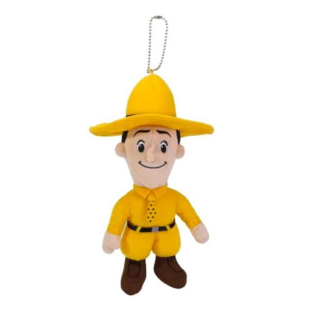 【特価商品】サン・アロー おさるのジョージ パペット 黄色い帽子のおじさん K-