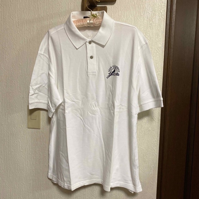 Ashworth(アシュワース)のAsworth　USオープン　ホワイトポロシャツ（実家保管品） メンズのトップス(ポロシャツ)の商品写真