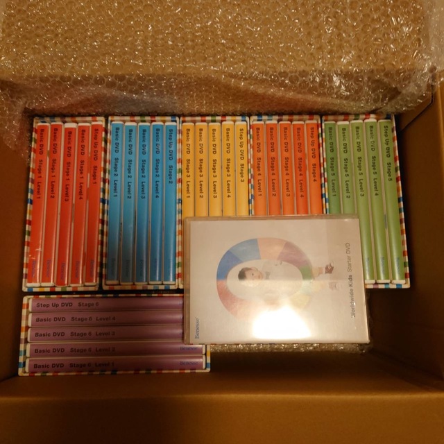 Benesse - ワールドワイド キッズ ステージ0と1〜6 CD & DVD フル