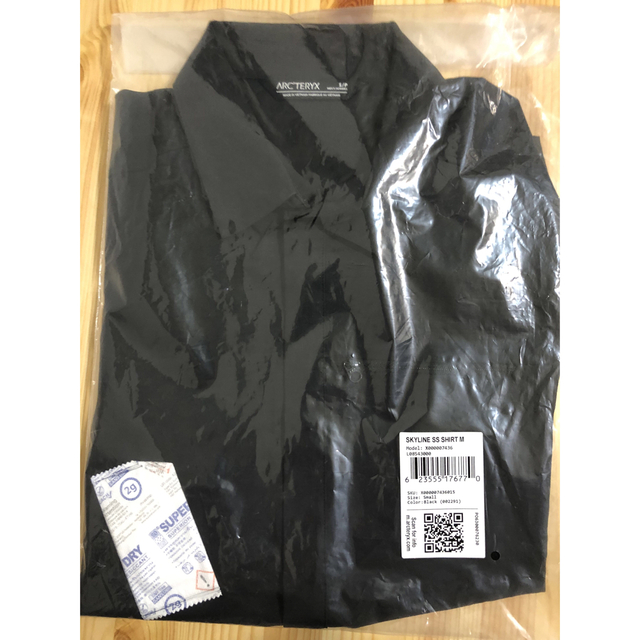 上質上質ARC'TERYX スカイライン シャツ メンズ ブラックサファイア M