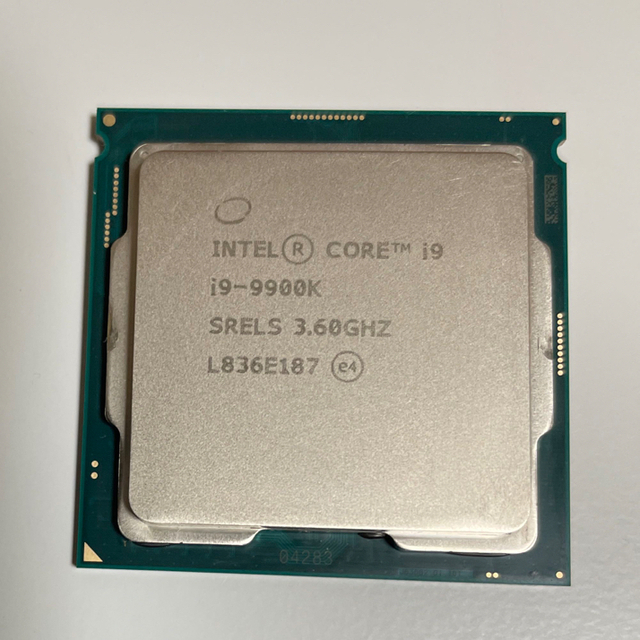 Intel core i9 9900K 第9世代　動作確認済み　デスクトップ用