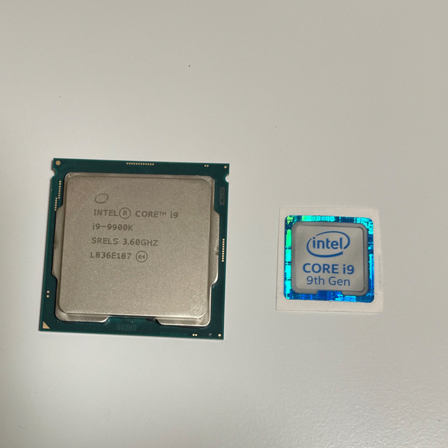 Intel core i9 9900K 第9世代 動作確認済み デスクトップ用の通販 by