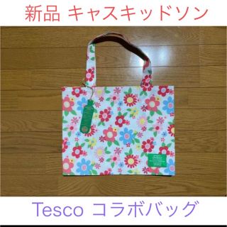 キャスキッドソン(Cath Kidston)の値下げ【新品 タグ付き】テスコ キャスキッドソン コラボ エコバッグ 花柄(エコバッグ)