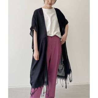 アパルトモンドゥーズィエムクラス(L'Appartement DEUXIEME CLASSE)の【 SU PARIS / ス パリス 】GOWN 新品未使用(カーディガン)