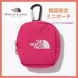 ザノースフェイス(THE NORTH FACE)の☆最後の１つ☆【韓国限定】ノースフェイス ホワイトレーベル ミニポーチ ピンク(ポーチ)