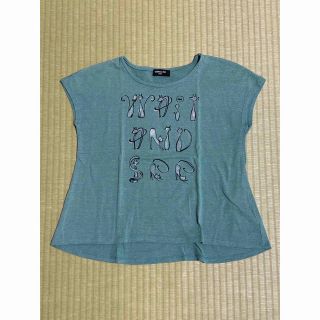 コムサイズム(COMME CA ISM)のコムサイズム　Tシャツ　女子　120A グリーン(Tシャツ/カットソー)