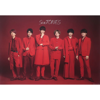 SixTONES - 【新品未開封】SixTONES　ストーンズ　'20 夏　集合ポスター