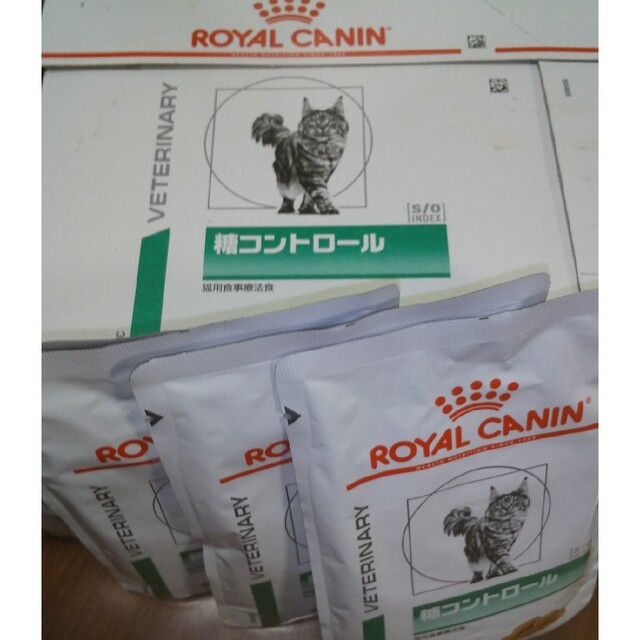 ROYAL CANIN(ロイヤルカナン)のロイヤルカナン　糖コントロールパウチ１８個 その他のペット用品(猫)の商品写真