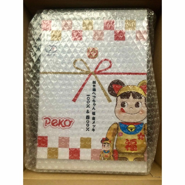 BE@RBRICK - 【新品・未使用】 BE@RBRICK 招き猫 ペコちゃん 100