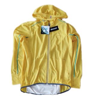 ビアンキ(Bianchi)のBianchi サイクル 撥水ジャケット (L 黄色) 定価11880円(ウエア)