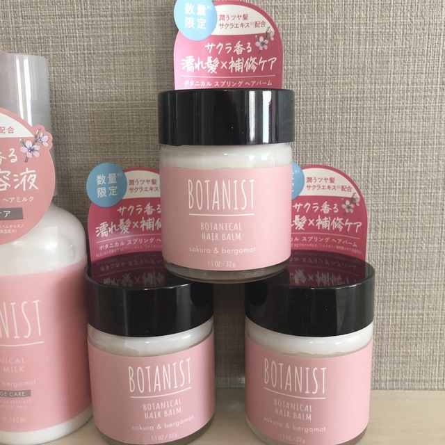 BOTANIST ボタニスト ボタニカル スプリング ヘアバーム ヘアミスト ヘアミルクTH 7点の通販 by おもち's shop｜ボタニスト ならラクマ