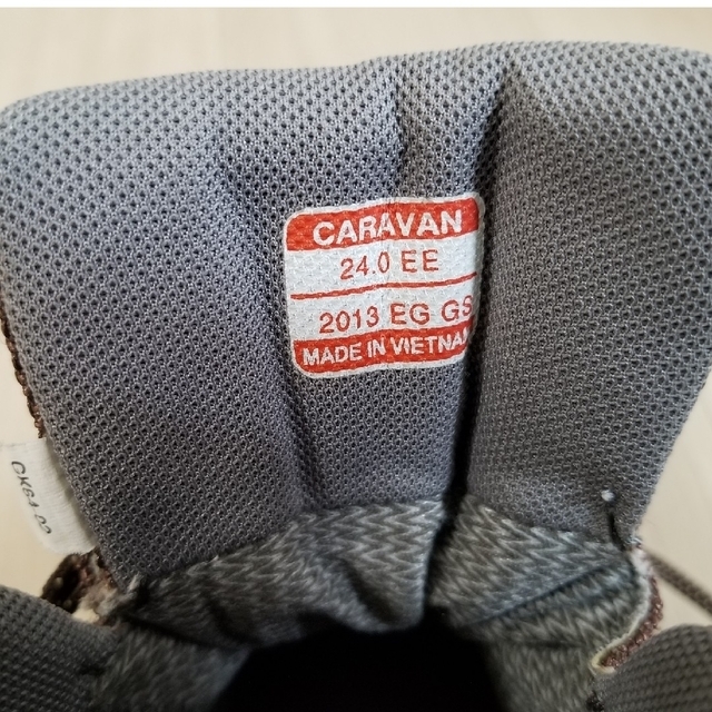 Caravan(キャラバン)のキャラバン 登山靴  レディース 24.0EE ゴアテックス スポーツ/アウトドアのアウトドア(登山用品)の商品写真