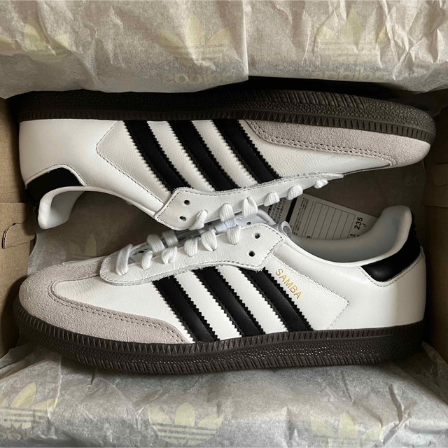 adidas - 【23.5cm／未使用】adidas Samba OG Cloud Whiteの通販 by