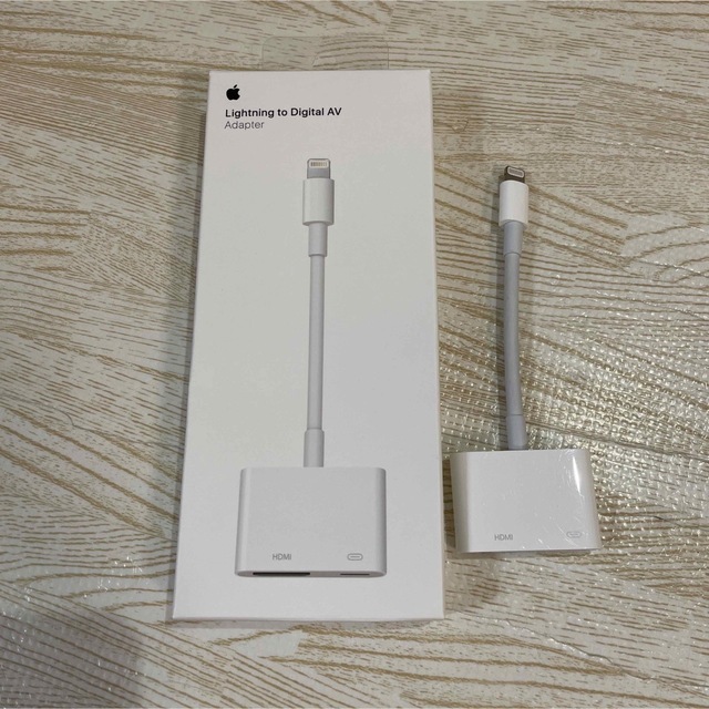 APPLE Lightning DigitaL AVアダプタ MD826AM/A