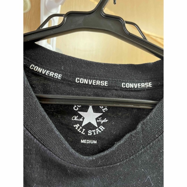 CONVERSE(コンバース)のCONVERSE  Tシャツ　黒 メンズのトップス(Tシャツ/カットソー(半袖/袖なし))の商品写真